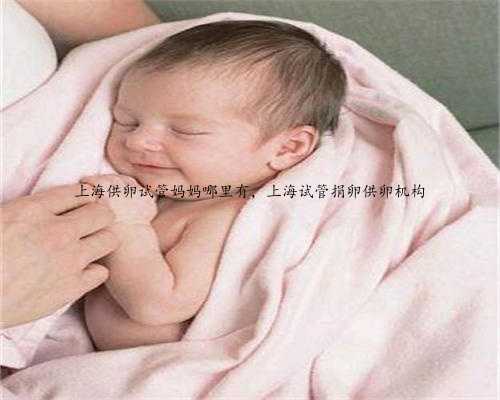 上海供卵试管妈妈哪里有，上海试管捐卵供卵机构