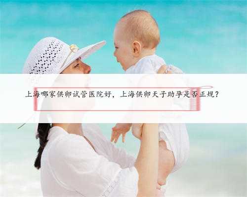 上海哪家供卵试管医院好，上海供卵天子助孕是否正规？