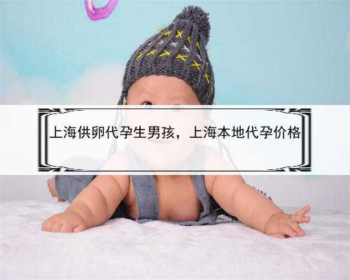 上海供卵代孕生男孩，上海本地代孕价格